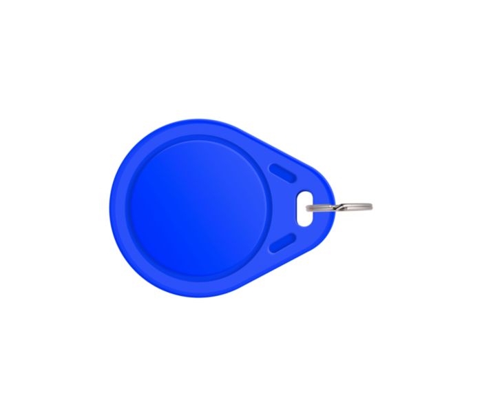 Пластиковый RFID-брелок из ABS с чипом Mifare Zero синий