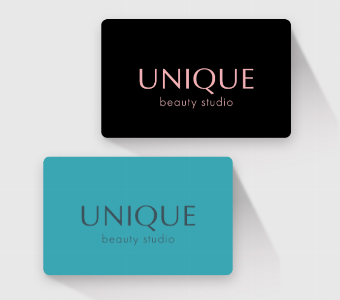Клубные RFID карты с фирменным дизайном для салонов красоты
